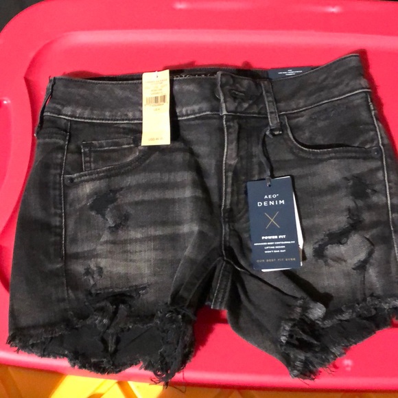 womens low rise denim shorts